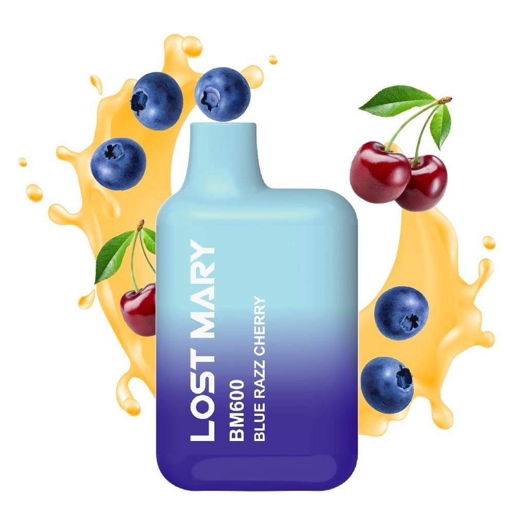 Lost Mary Bm600 20mg 2ml Blue Razz Cherry