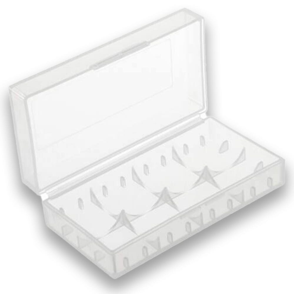 Θήκη Πλαστική Για 2 Μπαταρίες 18650