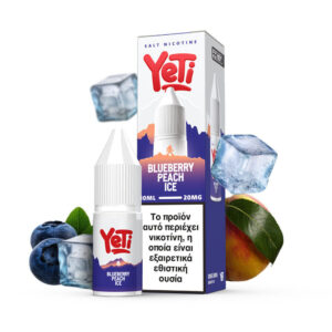 Yeti Summit Blueberry Peach Ice 10ml 20mg Nic Salts