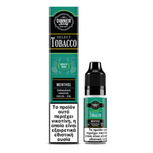 Dinner Lady Select Tobacco Bar Salts Menthol 10ml 10mg