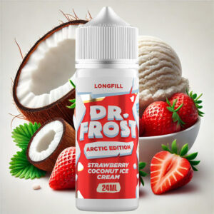 Dr Frost Arctic Edition Strawberry Coconut Ice Cream 24ml/120ml Flavor Shot