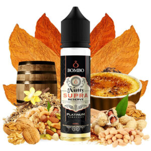 Bombo Platinum Tobaccos Nutty Supra Reserve 15ml/60ml Flavor Shot