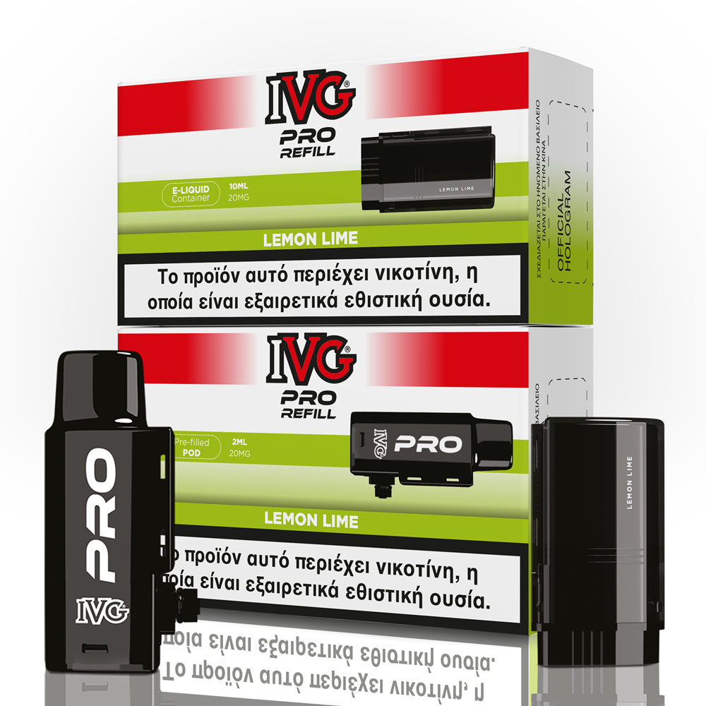 IVG Pro Refill Lemon Lime 20mg 2ml+10ml