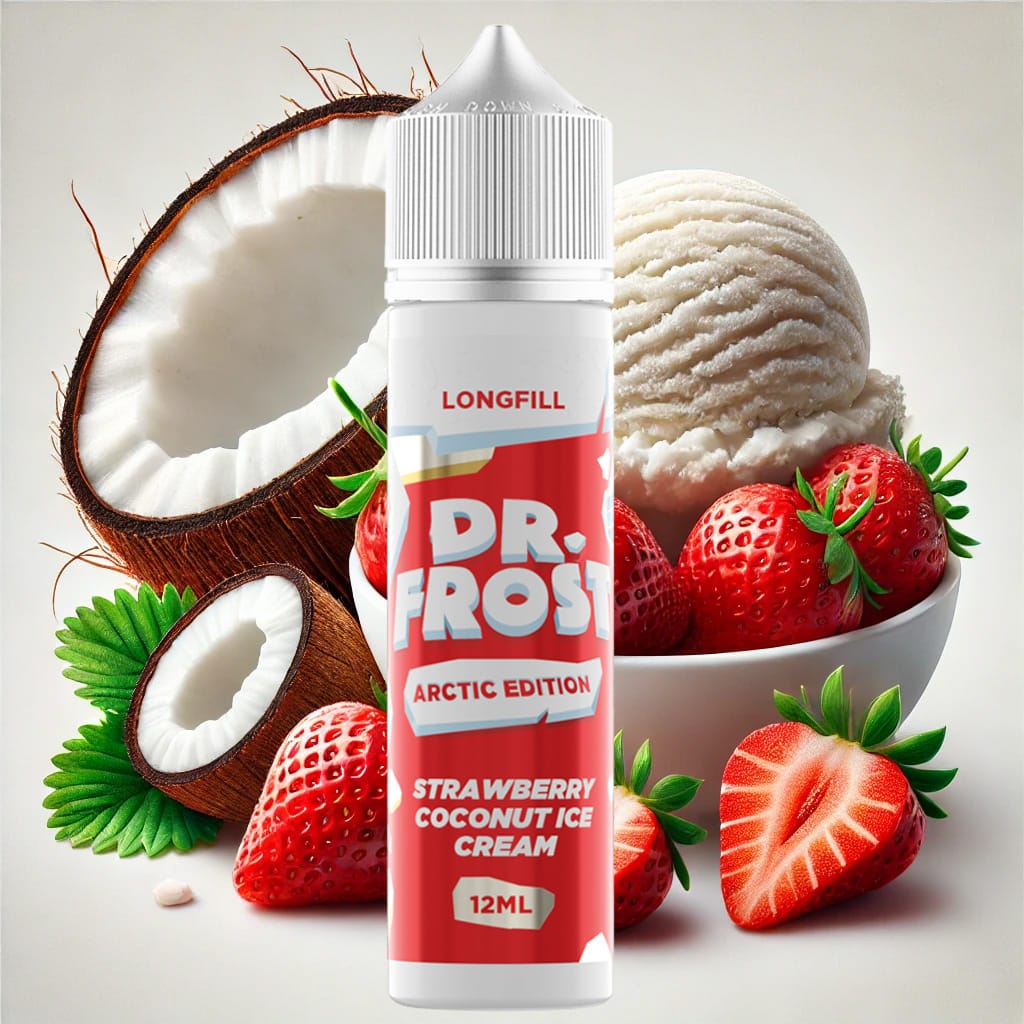 Dr Frost Arctic Edition Strawberry Coconut Ice Cream12ml/60ml Flavor Shot