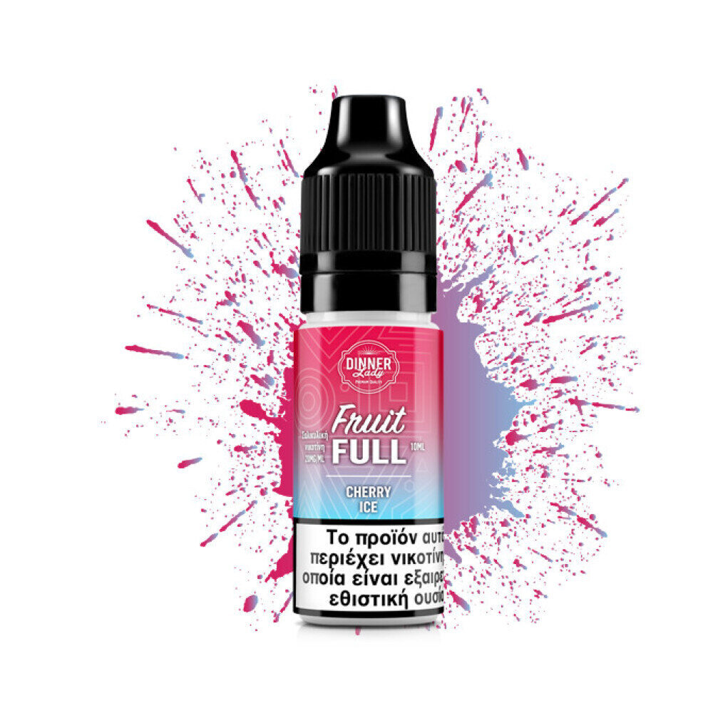 Dinner Lady Fruit Full Bar Salts Cherry Ice 10ml 20mg