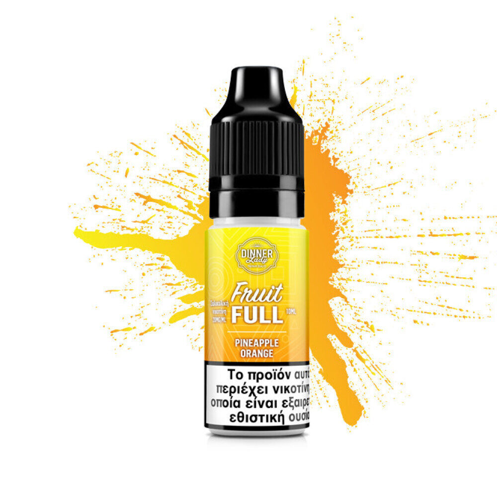 Dinner Lady Fruit Full Bar Salts Pineapple Orange 10ml 20mg