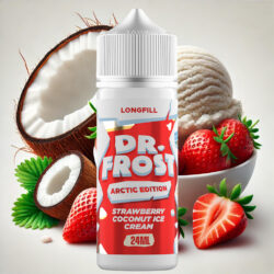 Dr Frost Arctic Edition Strawberry Coconut Ice Cream 24ml/120ml Flavor Shot