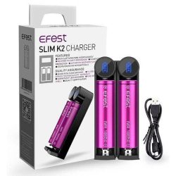 Efest K2 Slim Charger With USB Cable
