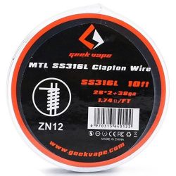 Geekvape Mtl Ss316l Fused Clapton Wire