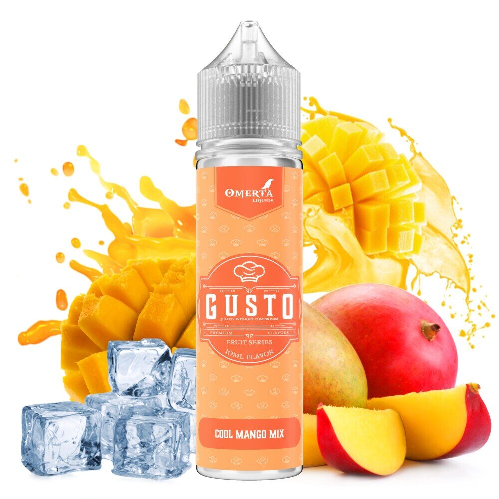 Gusto Cool Mango Mix 10ml/60ml Flavor Shot