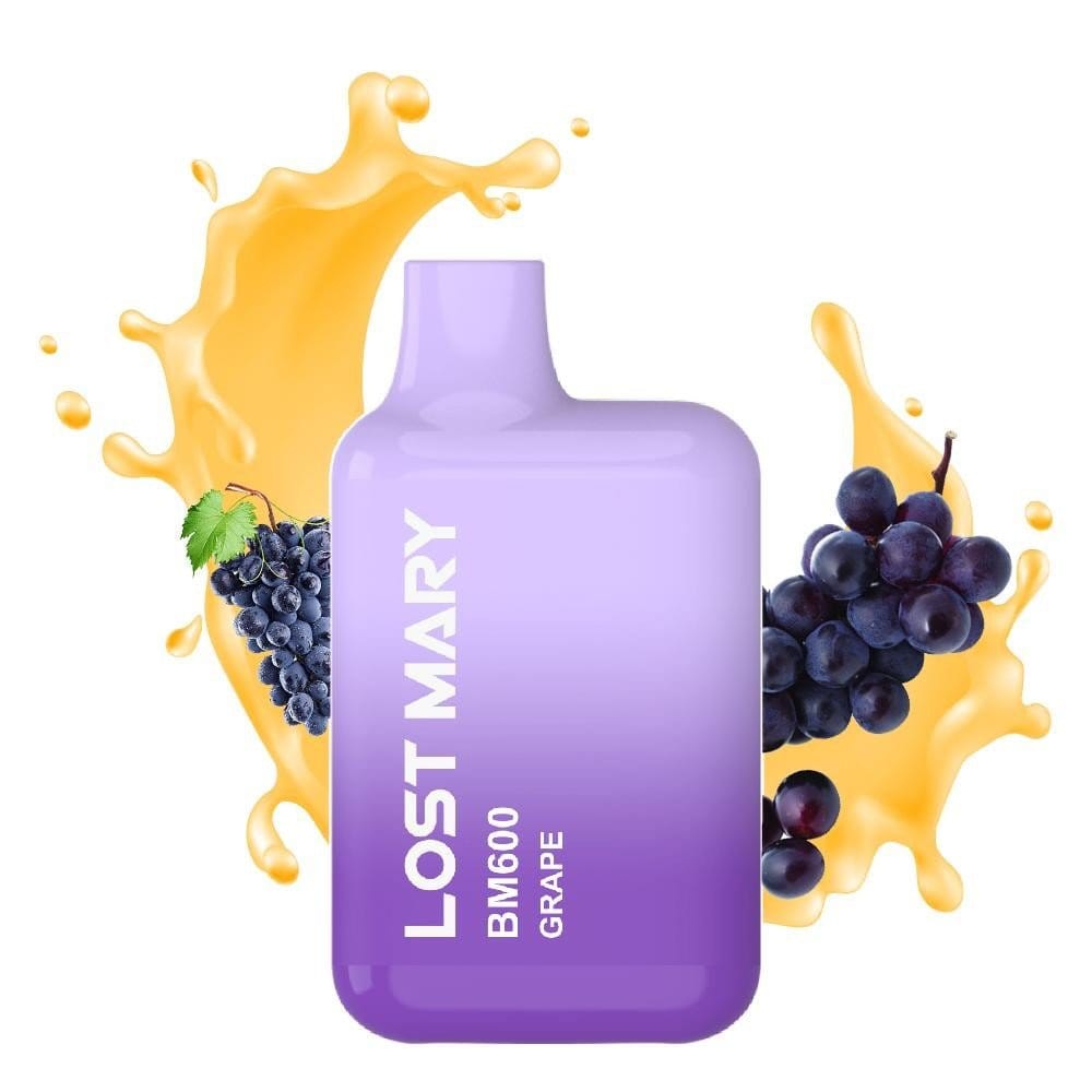 Lost Mary Bm600 20mg 2ml Grape