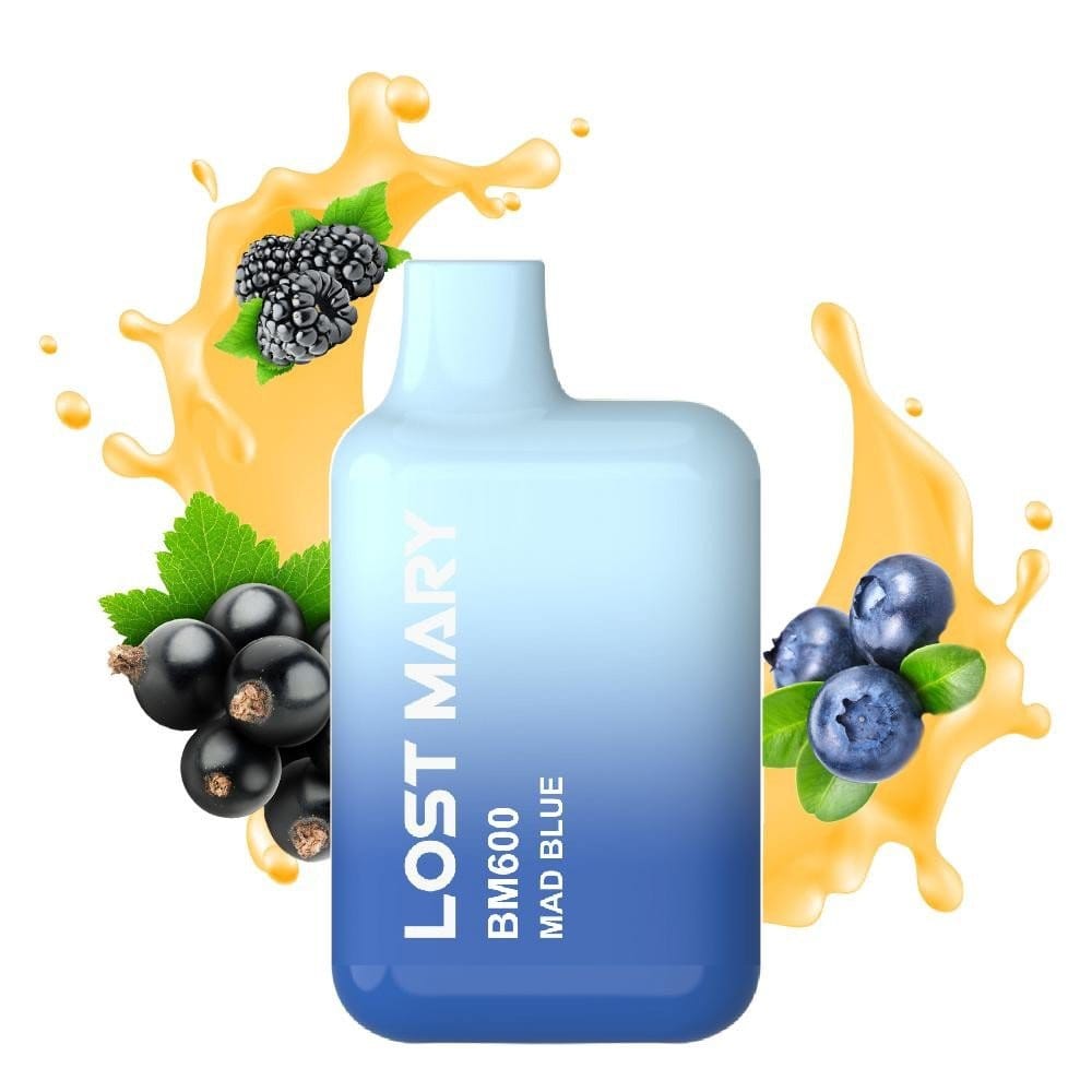 Lost Mary Bm600 20mg 2ml Mad Blue