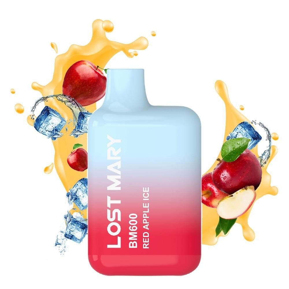 Lost Mary Bm600 20mg 2ml Red Apple Ice
